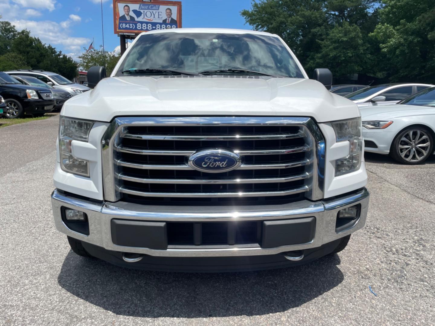 2016 WHITE FORD F-150 XLt (1FTEW1EP1GF) with an 2.7L engine, Automatic transmission, located at 5103 Dorchester Rd., Charleston, SC, 29418-5607, (843) 767-1122, 36.245171, -115.228050 - Photo#1